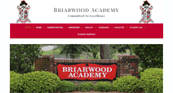 Desktop Screenshot of briarwoodacademy.com